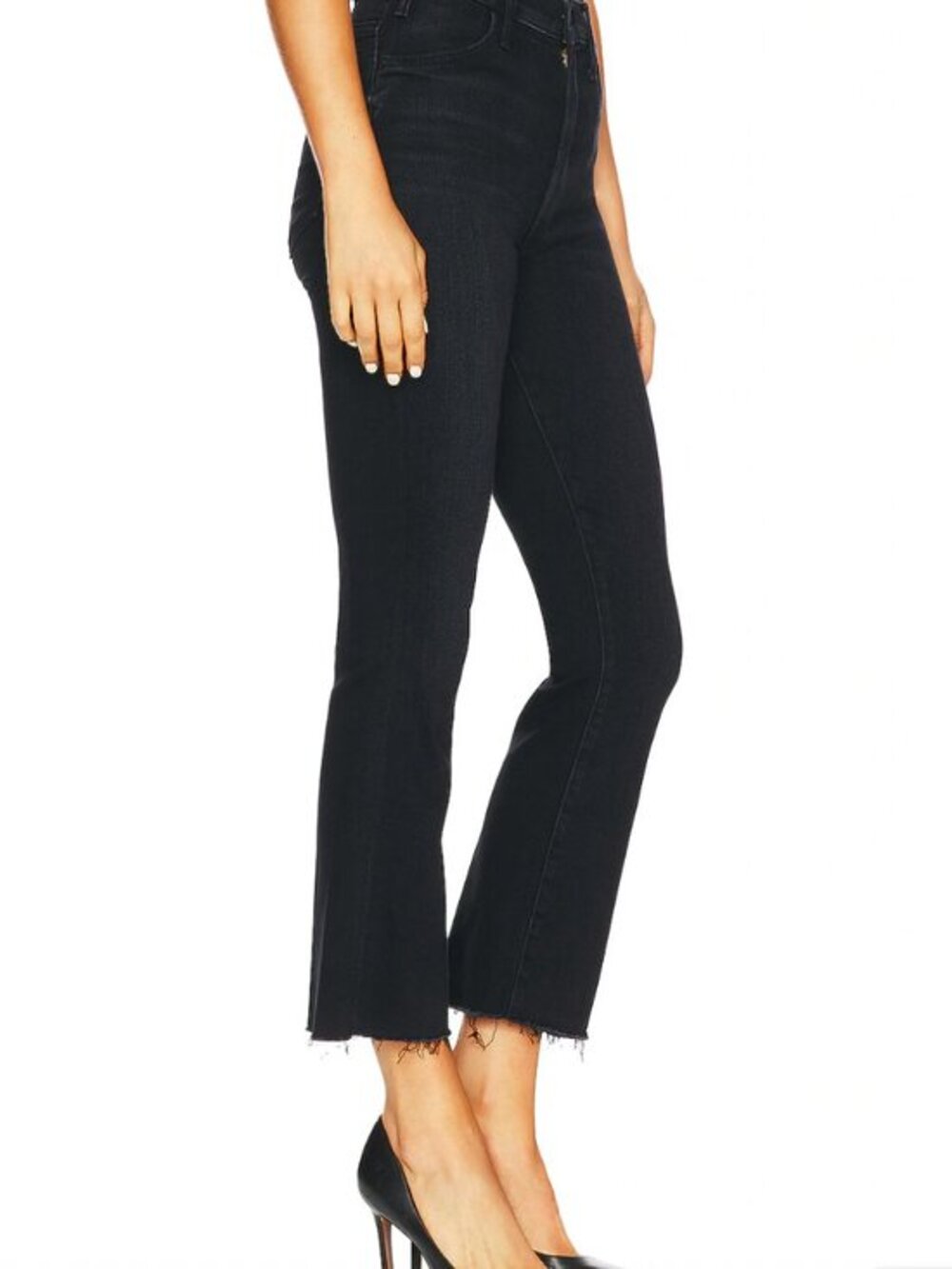 MOTHER The Hustler Ankle Fray Jeans (Encounters at Night) - 29